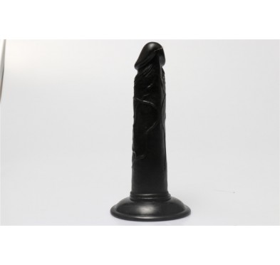 Rocket john 7,5 inch black realistic dildo 7,5 inch / 19 cm